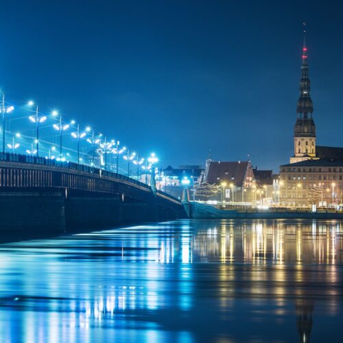 Riga, Latvia skyline