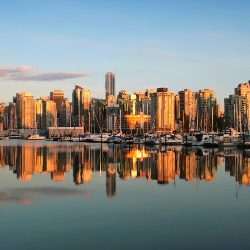 Vancouver city skyline