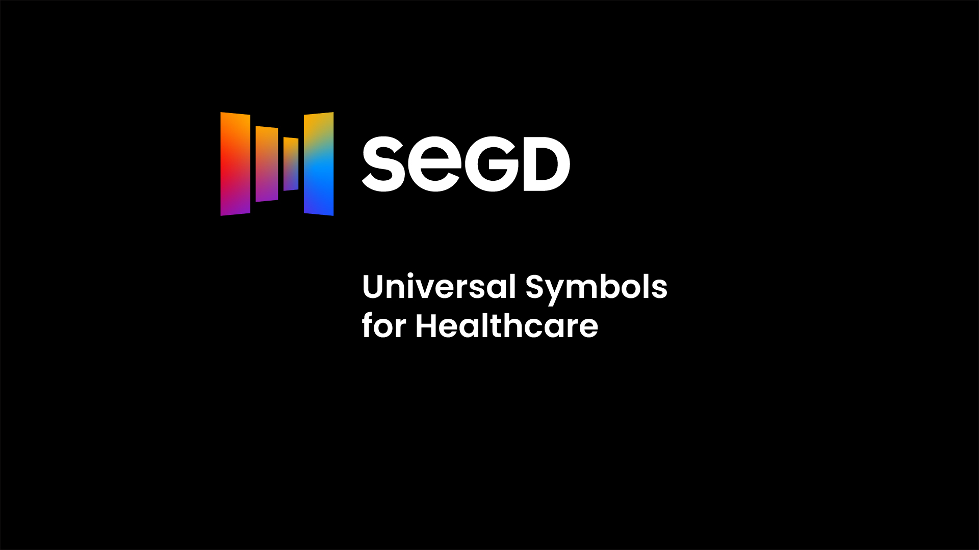 Universal Symbols for Healthcare
