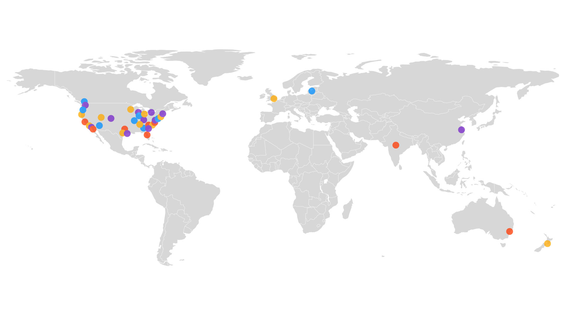 SEGD World Map