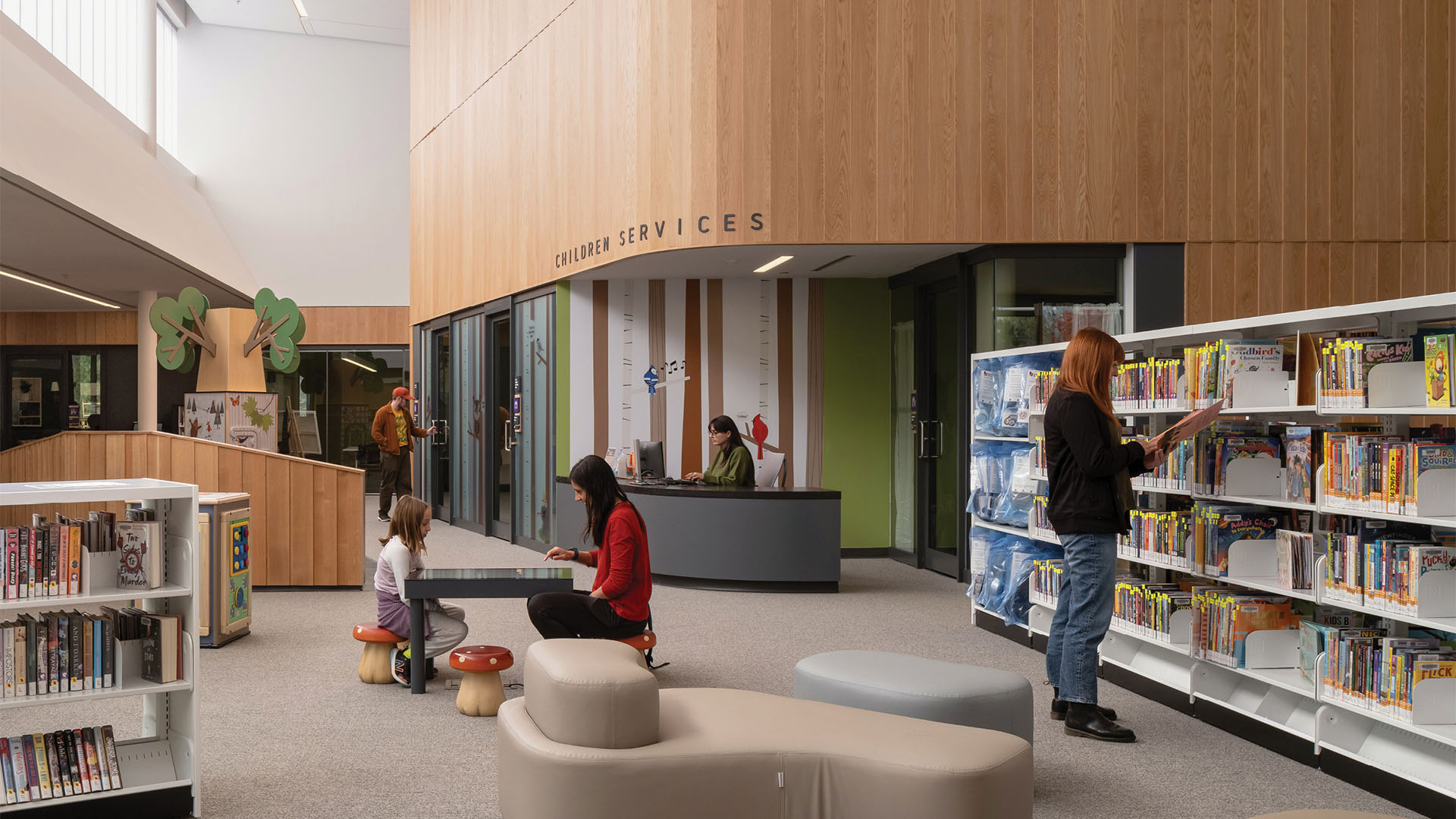 Community Centre Library Muskoka Lumber Community Centre - SEGD - Designers of Experiences
